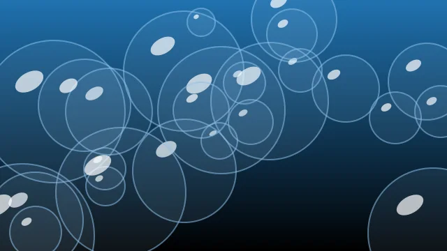 Cornflower Ocean bubbles background — free HD cornflower ocean color wallpaper 1920x1080