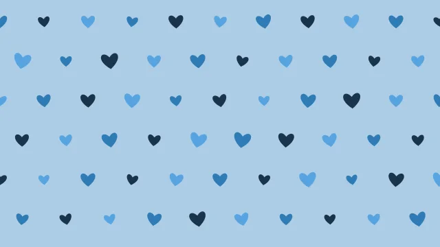 Cornflower Ocean hearts background — free HD cornflower ocean color wallpaper 1920x1080