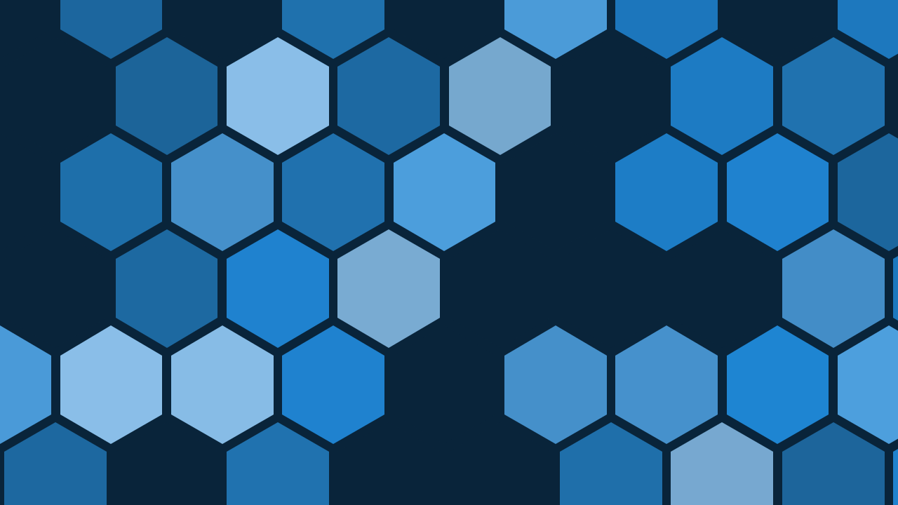 Cornflower Ocean hexagon background — free HD cornflower ocean color wallpaper 1920x1080