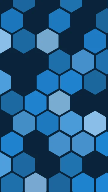 Cornflower Ocean hexagon phone wallpaper — free HD cornflower ocean mobile wallpaper 1080x1920