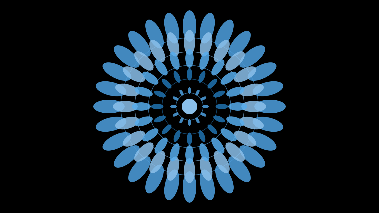 Cornflower Ocean mandala background — free HD cornflower ocean color wallpaper 1920x1080