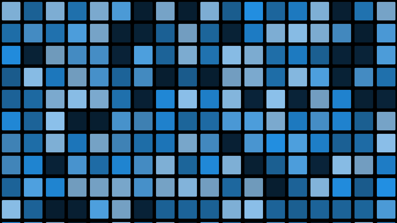 Cornflower Ocean mosaic background — free HD cornflower ocean color wallpaper 1920x1080