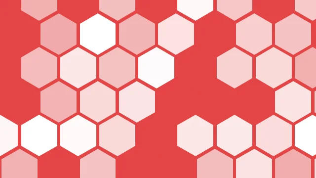 Cotton Rose hexagon background — free HD cotton rose color wallpaper 1920x1080