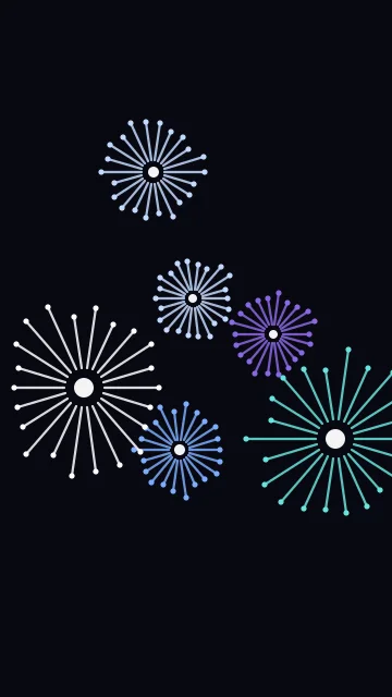 Crayola Blue fireworks phone wallpaper — free HD crayola blue mobile wallpaper 1080x1920