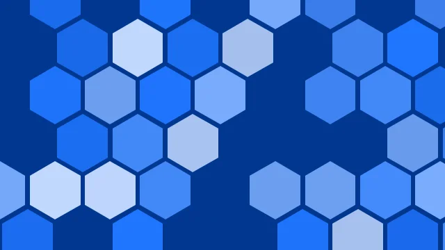 Crayola Blue hexagon desktop wallpaper — free 4K crayola blue wallpaper 3840x2160