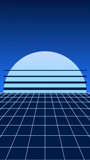 Crayola Blue vaporwave phone wallpaper — free HD crayola blue mobile wallpaper 1080x1920