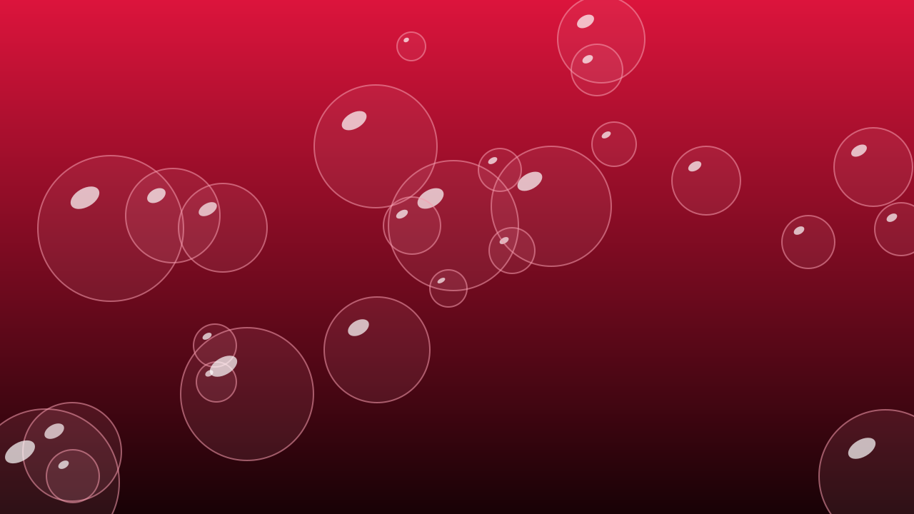 Crimson bubbles background — free HD crimson color wallpaper 1920x1080