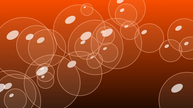 Crimson Carrot bubbles background — free HD crimson carrot color wallpaper 1920x1080