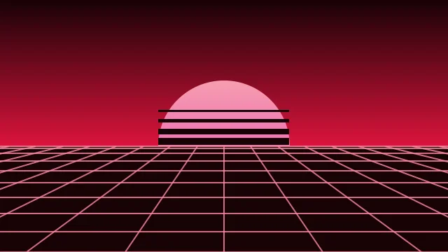 Crimson vaporwave background — free HD crimson color wallpaper 1920x1080