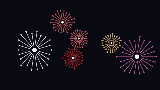 Crushed Berry fireworks background — free HD crushed berry color wallpaper 1920x1080