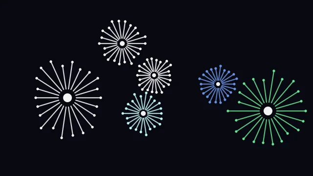 Cyan 300 fireworks desktop wallpaper — free 4K cyan 300 wallpaper 3840x2160