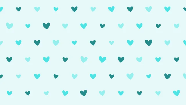 Cyan 400 hearts desktop wallpaper — free 4K cyan 400 wallpaper 3840x2160