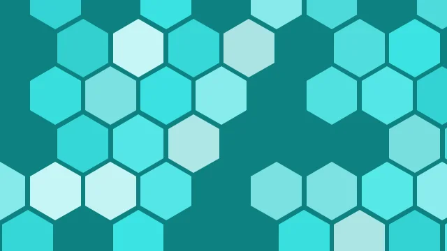 Cyan 400 hexagon desktop wallpaper — free 4K cyan 400 wallpaper 3840x2160