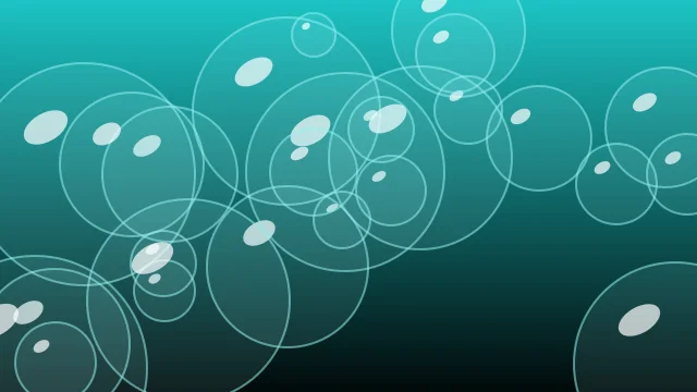 Cyan 500 bubbles desktop wallpaper — free 4K cyan 500 wallpaper 3840x2160