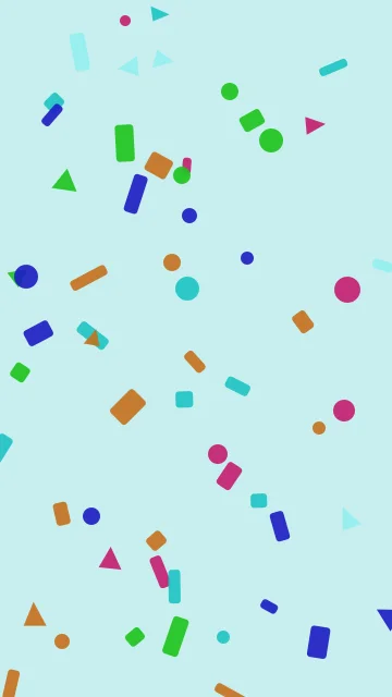 Cyan 500 confetti phone wallpaper — free HD cyan 500 mobile wallpaper 1080x1920