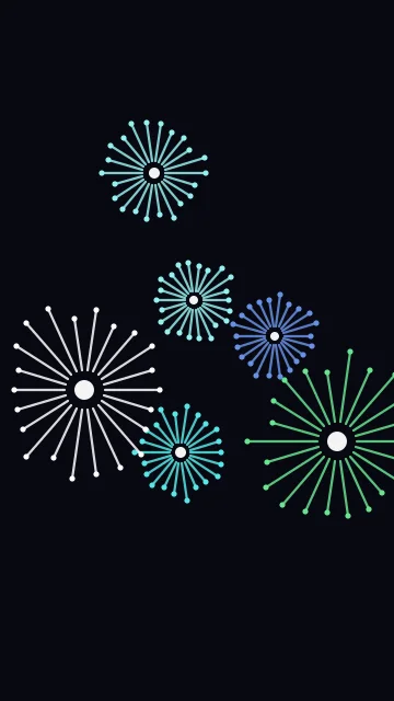 Cyan 500 fireworks phone wallpaper — free HD cyan 500 mobile wallpaper 1080x1920