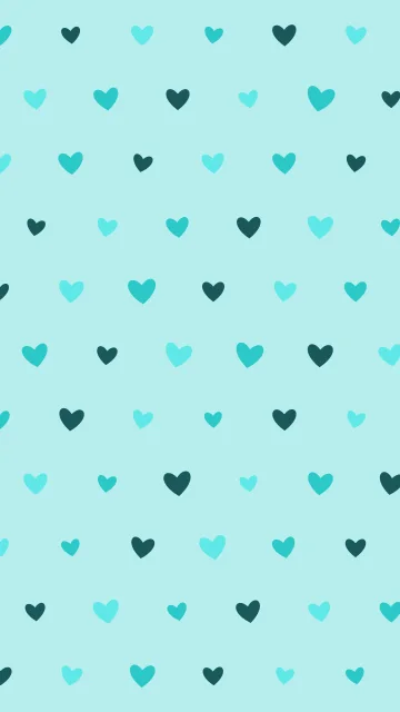 Cyan 500 hearts phone wallpaper — free HD cyan 500 mobile wallpaper 1080x1920