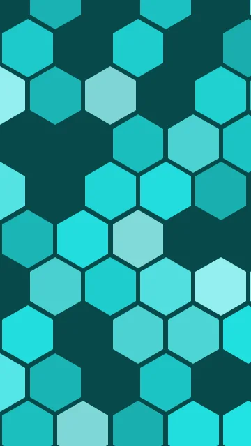 Cyan 500 hexagon phone wallpaper — free HD cyan 500 mobile wallpaper 1080x1920