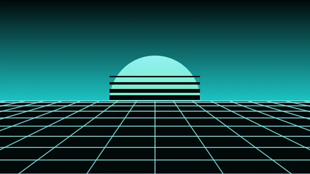 Cyan 500 vaporwave desktop wallpaper — free 4K cyan 500 wallpaper 3840x2160