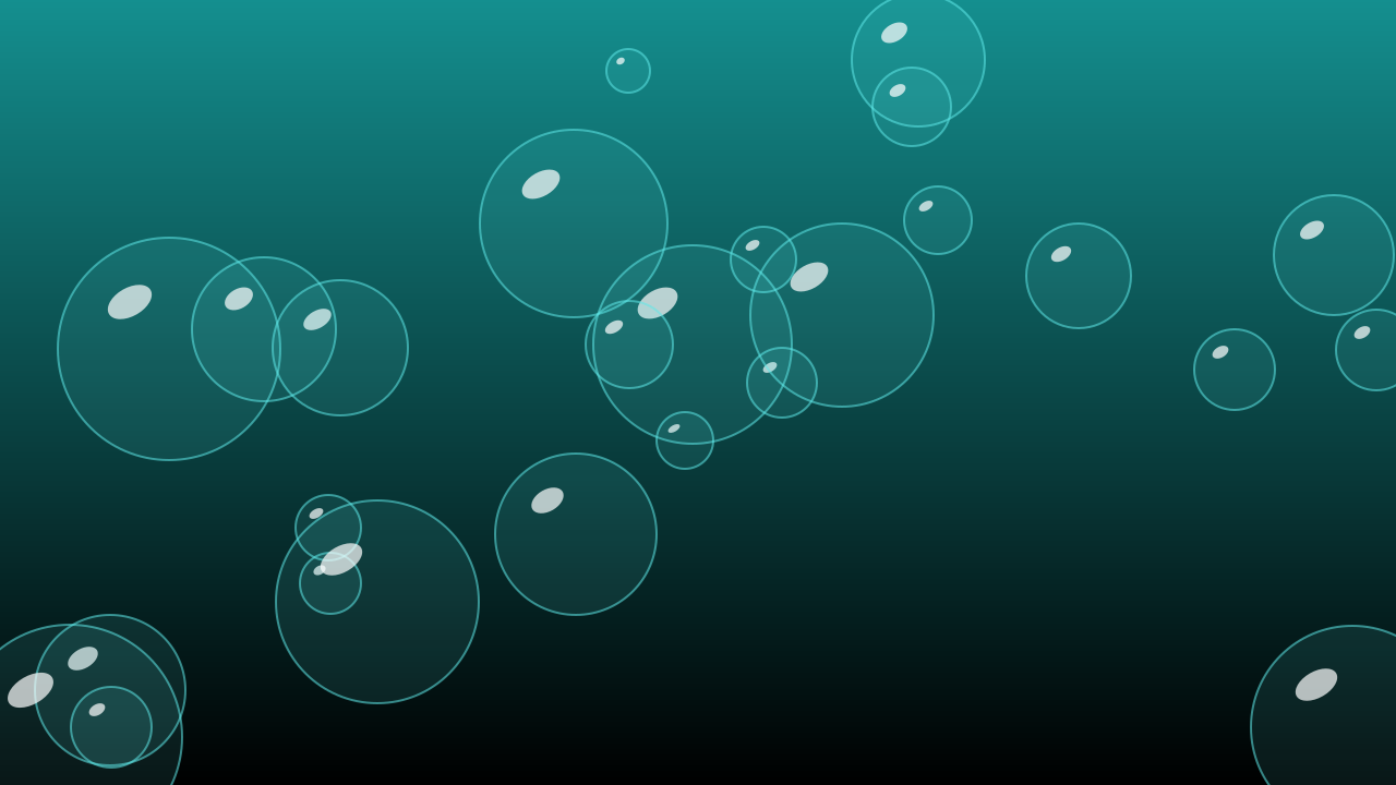 Cyan 600 bubbles background — free HD cyan 600 color wallpaper 1920x1080