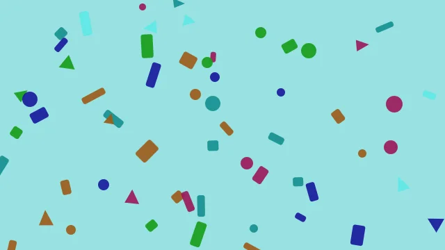 Cyan 600 confetti desktop wallpaper — free 4K cyan 600 wallpaper 3840x2160