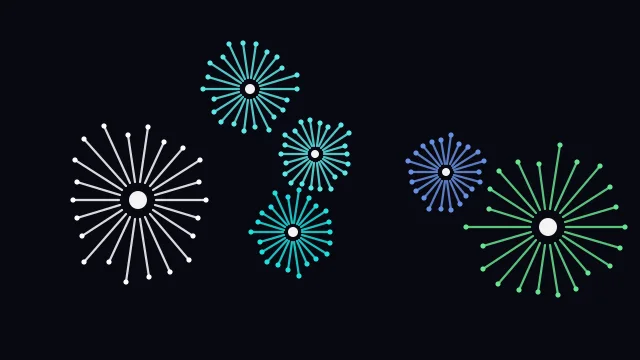 Cyan 600 fireworks desktop wallpaper — free 4K cyan 600 wallpaper 3840x2160