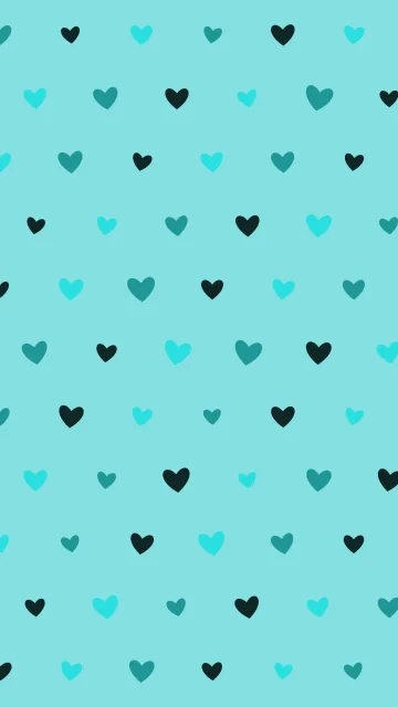 Cyan 600 hearts phone wallpaper — free HD cyan 600 mobile wallpaper 1080x1920