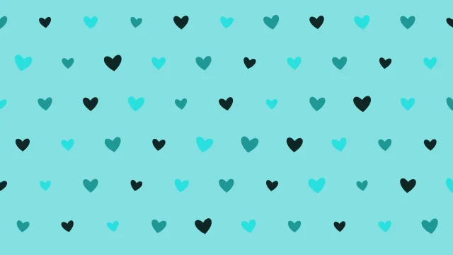 Cyan 600 hearts desktop wallpaper — free 4K cyan 600 wallpaper 3840x2160