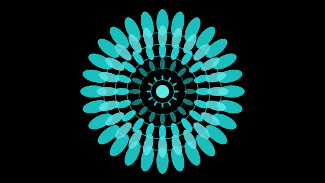 Cyan 600 mandala desktop wallpaper — free 4K cyan 600 wallpaper 3840x2160