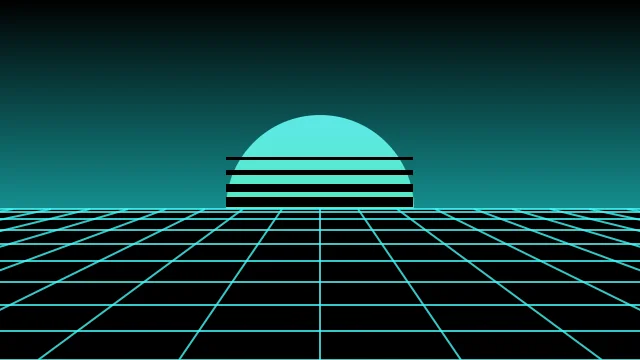 Cyan 600 vaporwave desktop wallpaper — free 4K cyan 600 wallpaper 3840x2160