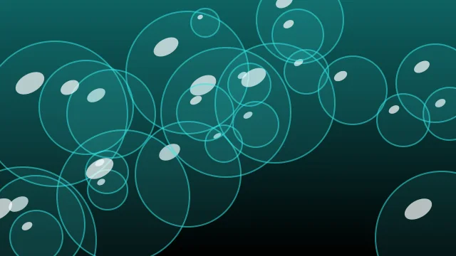 Cyan 700 bubbles desktop wallpaper — free 4K cyan 700 wallpaper 3840x2160