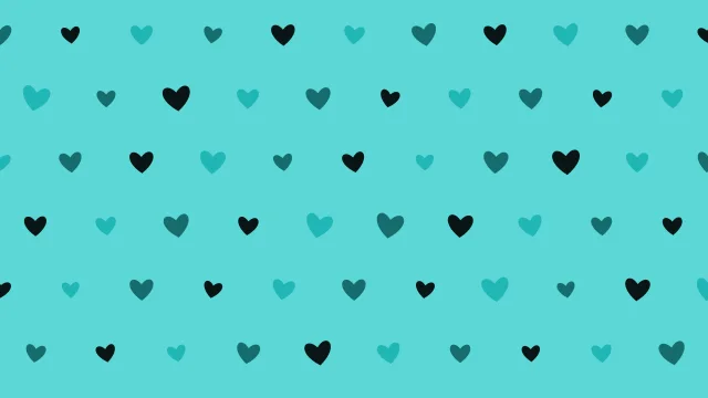 Cyan 700 hearts desktop wallpaper — free 4K cyan 700 wallpaper 3840x2160