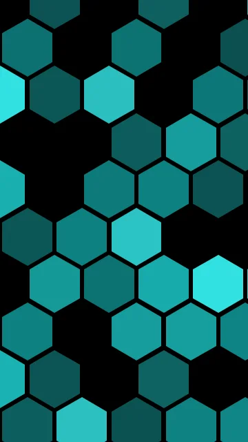 Cyan 700 hexagon phone wallpaper — free HD cyan 700 mobile wallpaper 1080x1920