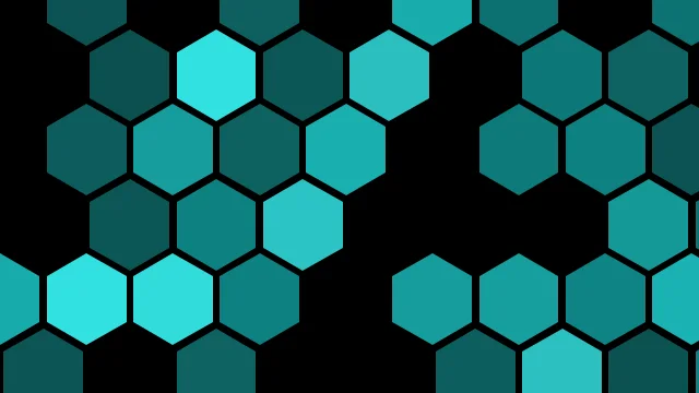 Cyan 700 hexagon desktop wallpaper — free 4K cyan 700 wallpaper 3840x2160