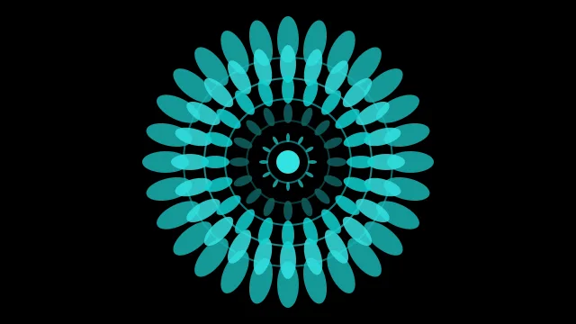 Cyan 700 mandala desktop wallpaper — free 4K cyan 700 wallpaper 3840x2160