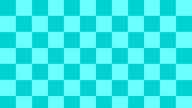 Cyan Glow checkered desktop wallpaper — free 4K cyan glow wallpaper 3840x2160