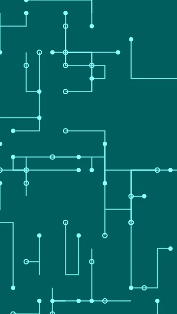 Cyan Glow circuit phone wallpaper — free HD cyan glow mobile wallpaper 1080x1920