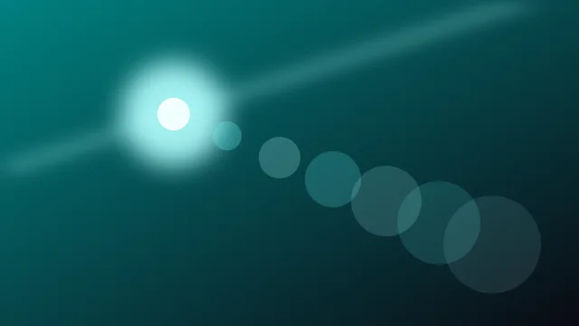 Cyan Glow flare desktop wallpaper — free 4K cyan glow wallpaper 3840x2160