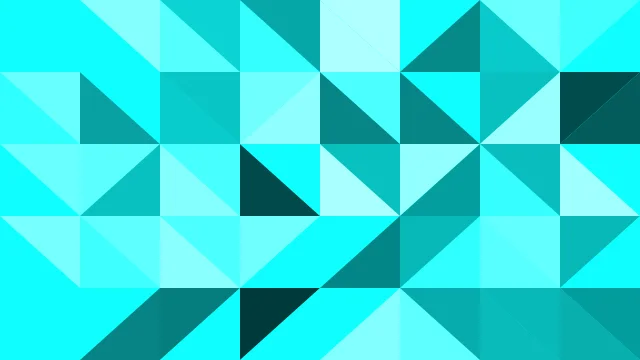 Cyan Glow geometric desktop wallpaper — free 4K cyan glow wallpaper 3840x2160
