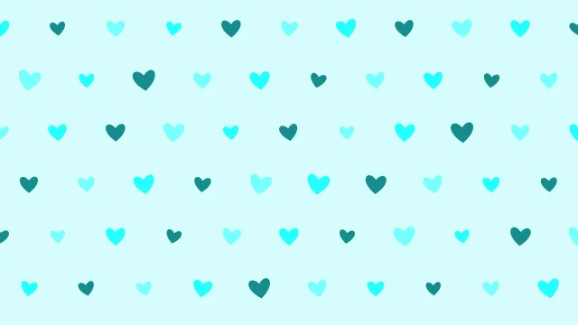 Cyan Glow hearts background — free HD cyan glow color wallpaper 1920x1080