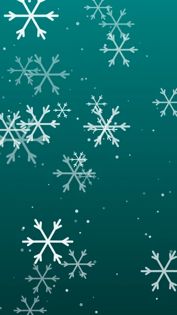 Cyan Glow snowflake phone wallpaper — free HD cyan glow mobile wallpaper 1080x1920