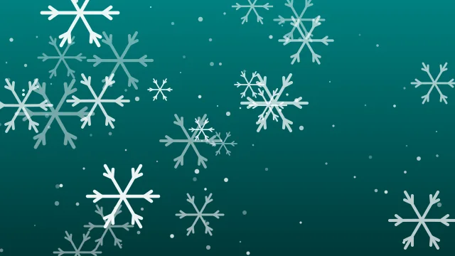 Cyan Glow snowflake desktop wallpaper — free 4K cyan glow wallpaper 3840x2160