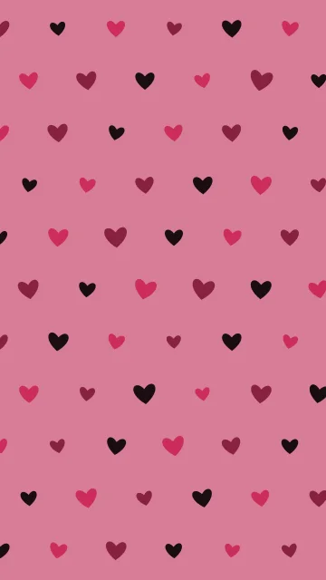 Dark Amaranth hearts phone wallpaper — free HD dark amaranth mobile wallpaper 1080x1920