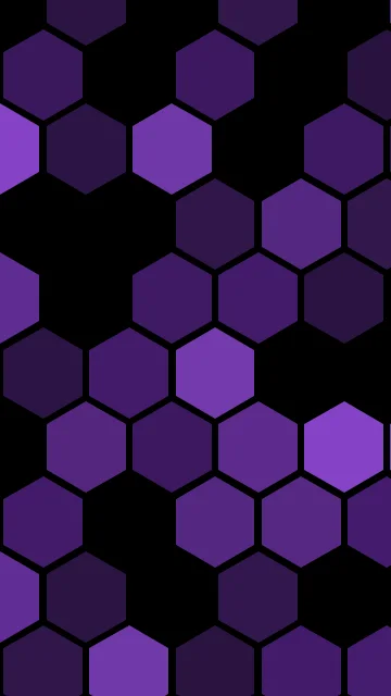Dark Amethyst hexagon phone wallpaper — free HD dark amethyst mobile wallpaper 1080x1920