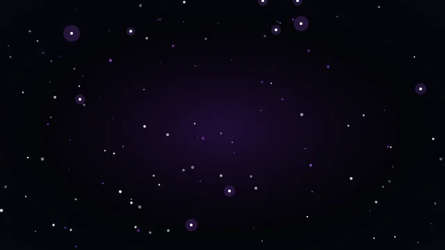 Dark Amethyst starry background — free HD dark amethyst color wallpaper 1920x1080