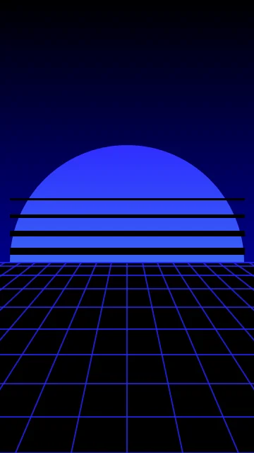 Dark Blue vaporwave phone wallpaper — free HD dark blue mobile wallpaper 1080x1920