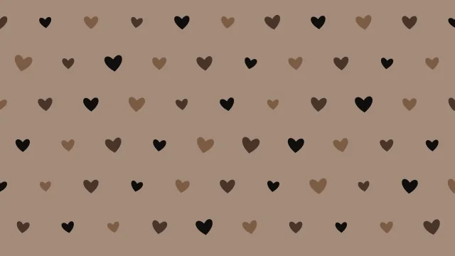 Dark Coffee hearts background — free HD dark coffee color wallpaper 1920x1080