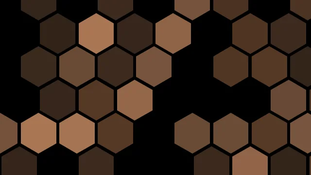 Dark Coffee hexagon background — free HD dark coffee color wallpaper 1920x1080