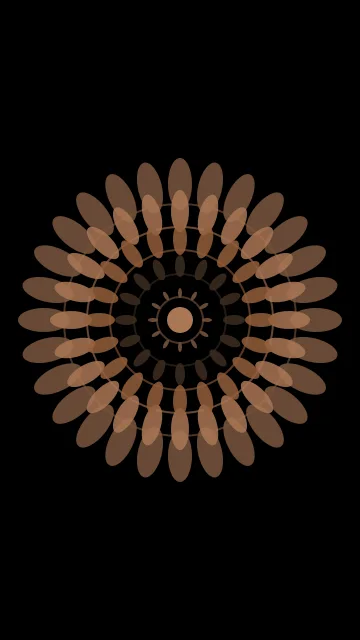 Dark Coffee mandala phone wallpaper — free HD dark coffee mobile wallpaper 1080x1920