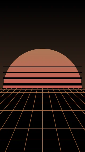 Dark Coffee vaporwave phone wallpaper — free HD dark coffee mobile wallpaper 1080x1920